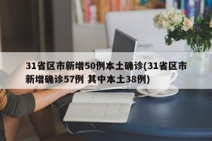 31省区市新增50例本土确诊(31省区市新增确诊57例 其中本土38例)